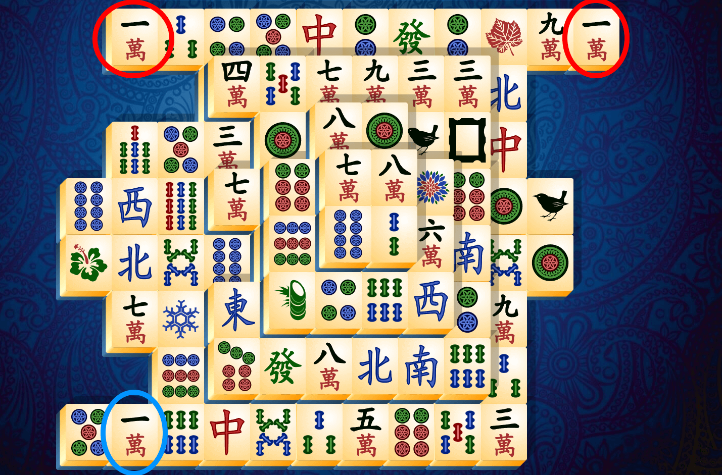 Tutoriál pro Mahjong Solitér, krok 7