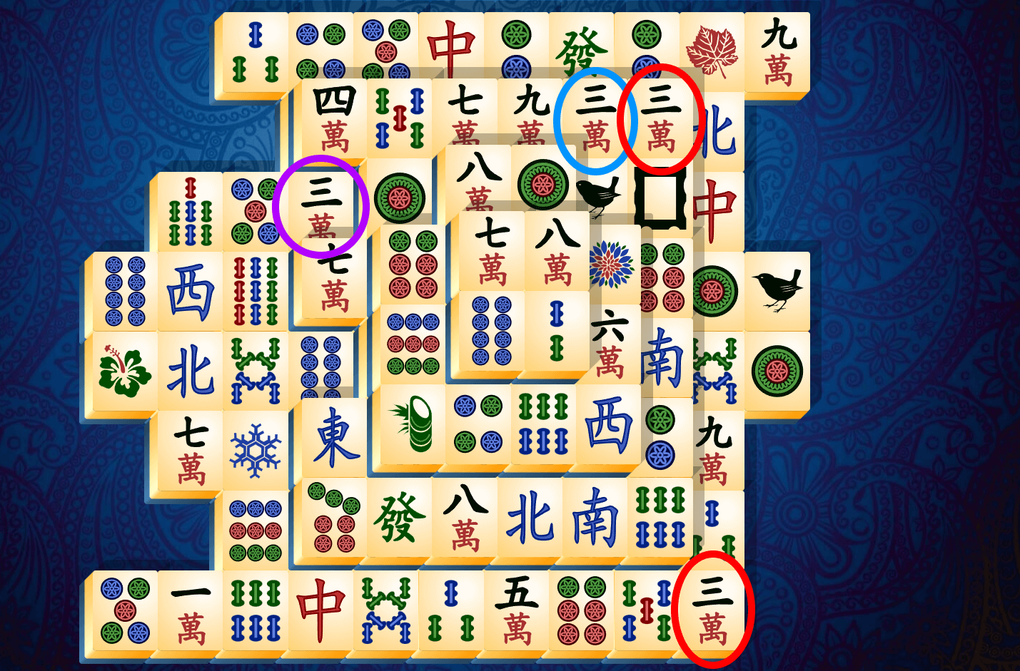 Tutoriál pro Mahjong Solitér, krok 8