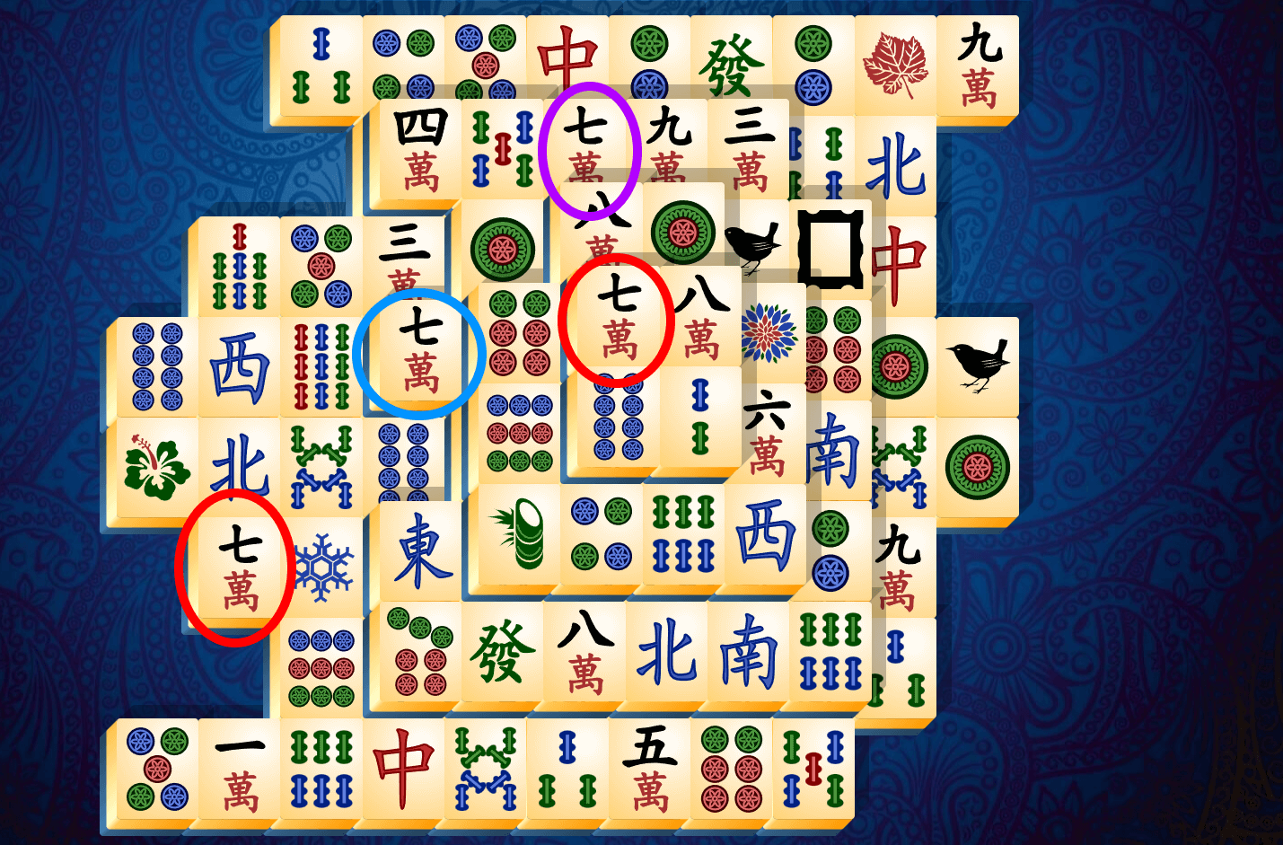 Tutoriál pro Mahjong Solitér, krok 9